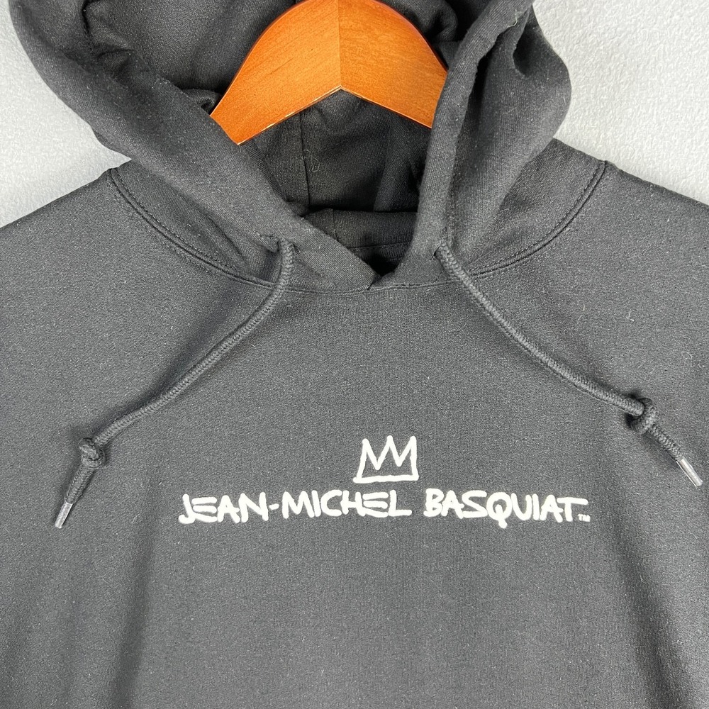 Jean Michel Basquiat Hoodie Fits M Horn Players Charlie Parker Dizzy Gillespie - Picture 3 of 10
